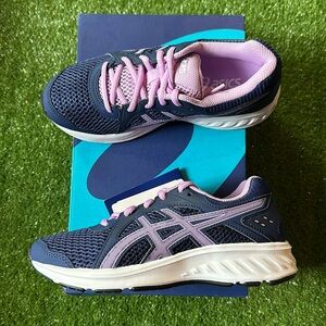 Asics Jolt 2 Youth Running Shoes Blue Purple 1014A035 Kids